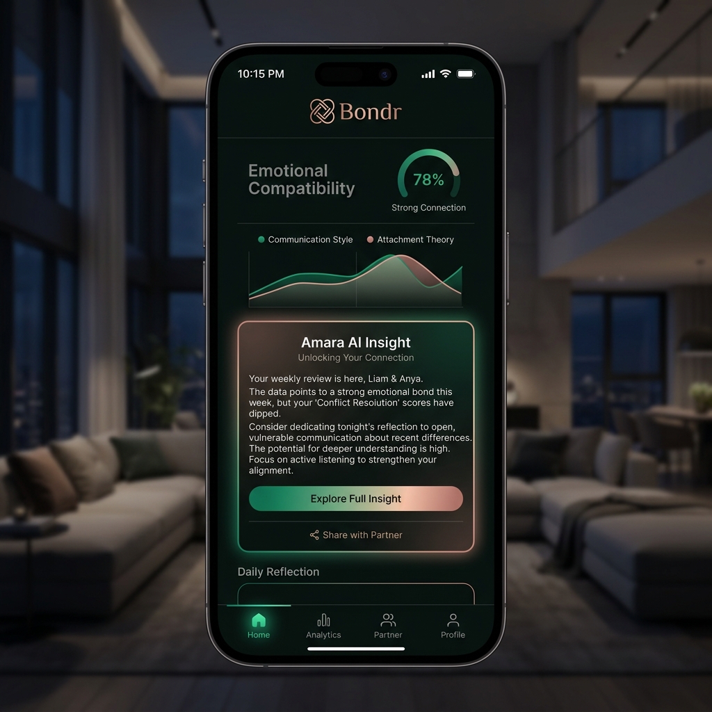 Bondr interface